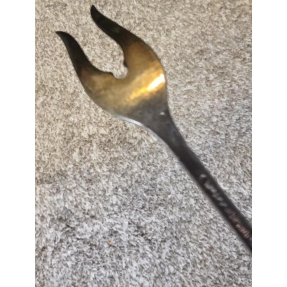 Vintage WM Rogers IS Lady Fair Design Cocktail Pickle Olive Fork - 6